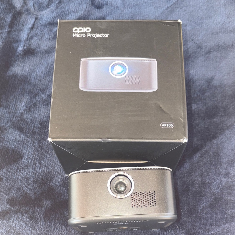 Black Micro Projector
